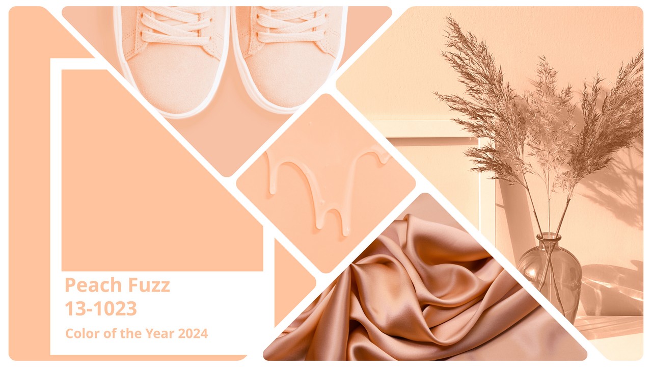 Év színe 2024 Peach Fuzz